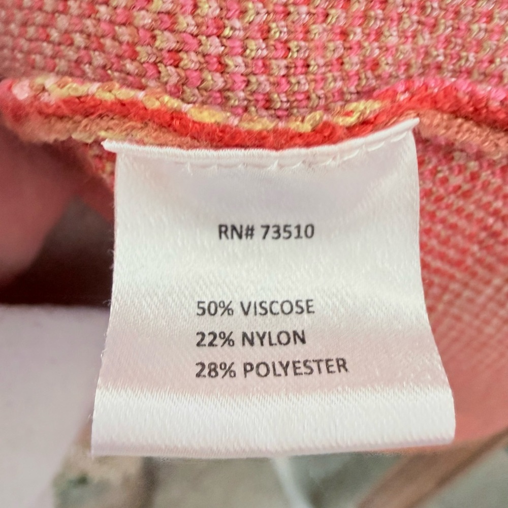 ivy jane Multicolor Colorblock Mock Neck Sweater - Pink, Lime, Brown, Cream - Picture 5 of 6